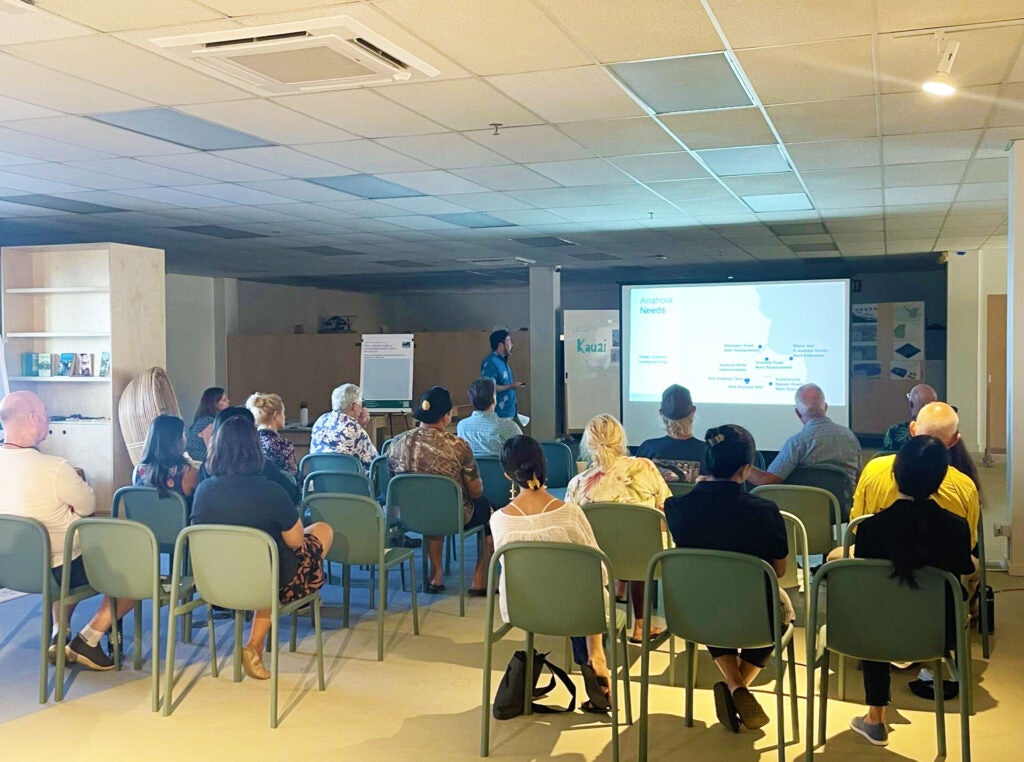 East Kaua'i Public Meeting held on September 24, 2025 at Kalukalu at 1624.